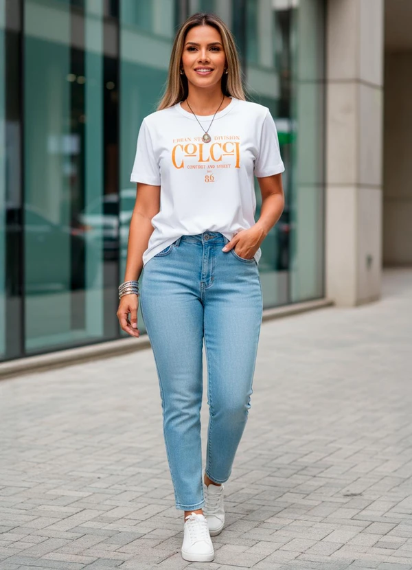 Colcci - Camiseta em Malha Off White 3