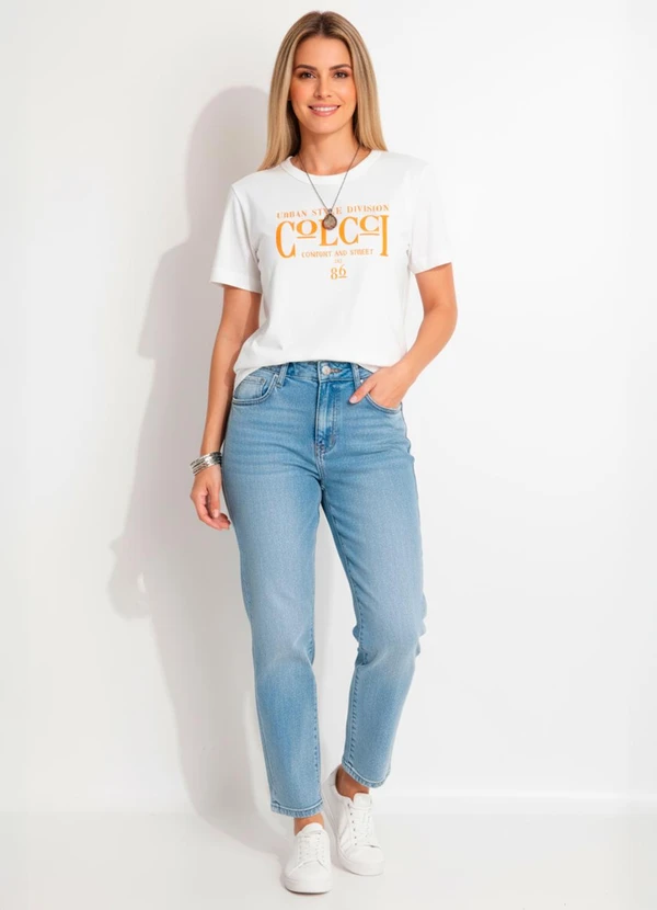 Colcci - Camiseta em Malha Off White 4