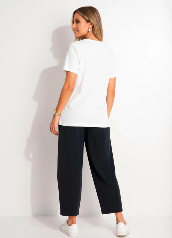 Colcci - Camiseta em Malha Off White 2