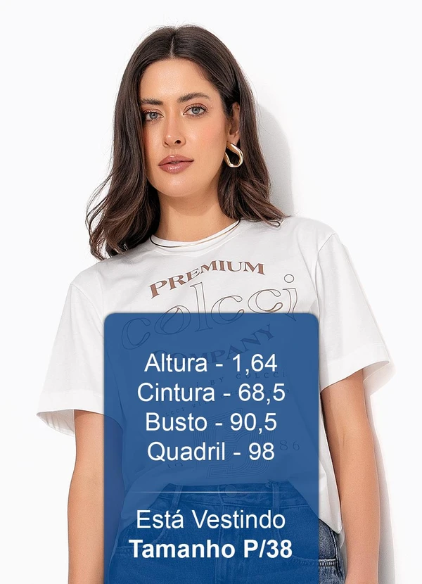 Colcci - Camiseta em Malha Off White 6