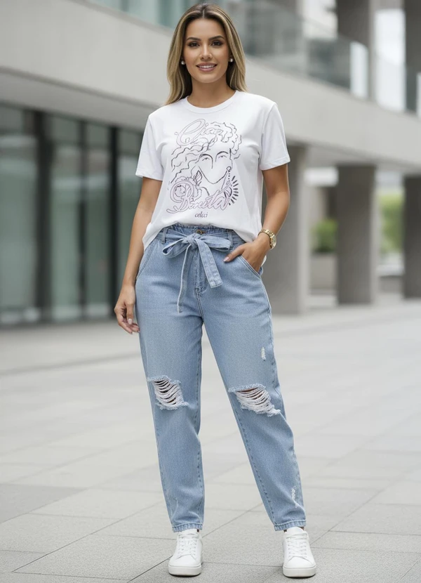 Colcci - Camiseta em Malha Off White 3