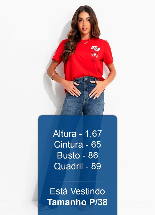 Colcci - Camiseta em Malha Vermelho 4