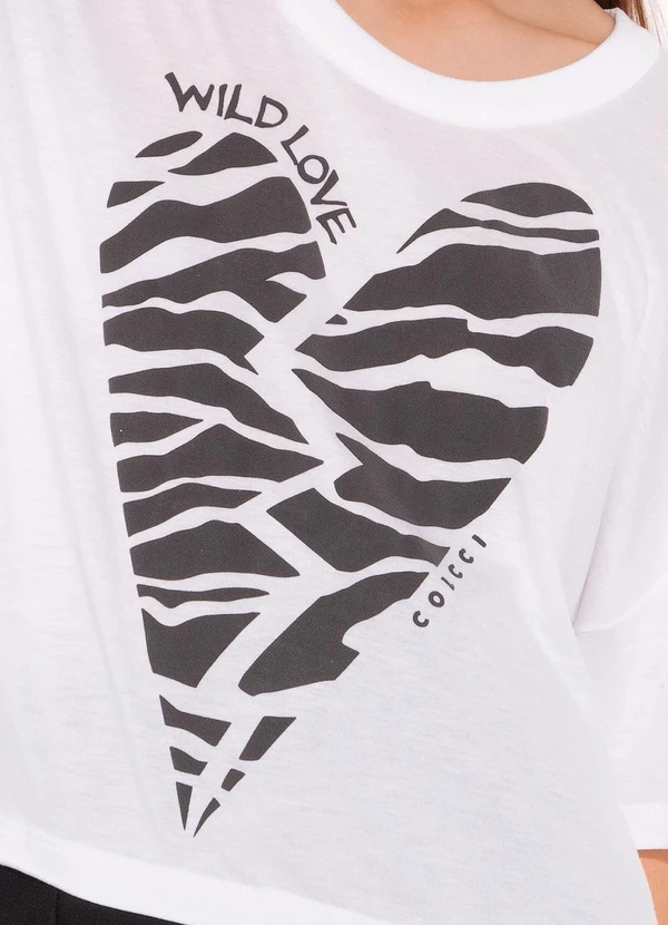 Colcci - Camiseta em Viscose Branco 6