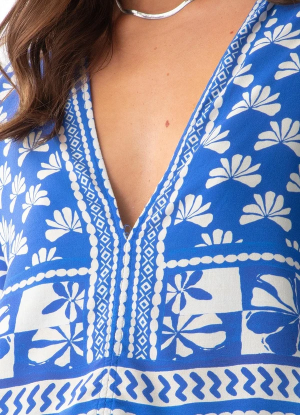 Colcci - Camiseta Estampada Azul 6