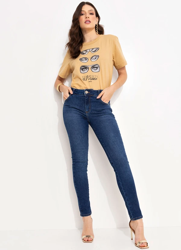 Colcci - Camiseta Estampada Bege 3