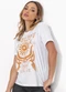 Colcci - Camiseta Estampada Amarelo - variação: Branco
