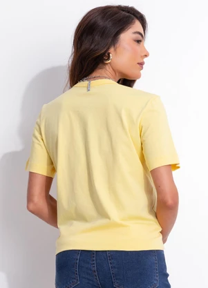 Colcci Jeans - Camiseta Estampada Cj Amarelo - COLCCI JEANS