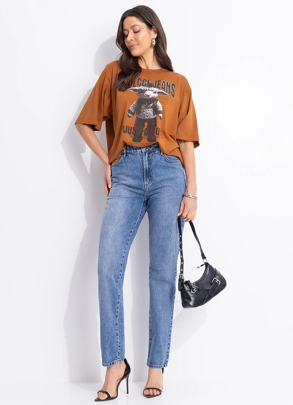 Colcci Jeans - Camiseta Estampada Cj Marrom 3