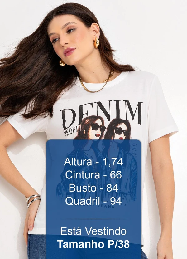 Colcci Jeans - Camiseta Estampada Cj Off White 5