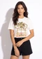 Colcci Jeans - Camiseta Estampada Cj Off White - variação: Off White