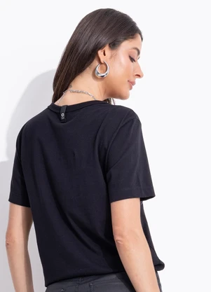 Colcci Jeans - Camiseta Estampada Cj Preto - COLCCI JEANS