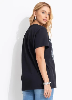 Colcci Jeans - Camiseta Estampada Cj Preto - COLCCI JEANS