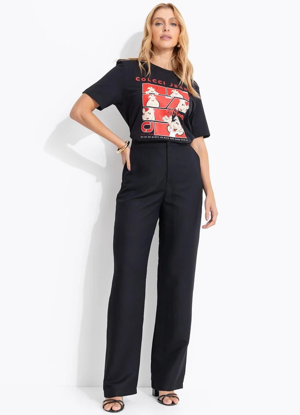 Colcci Jeans - Camiseta Estampada Cj Preto 4