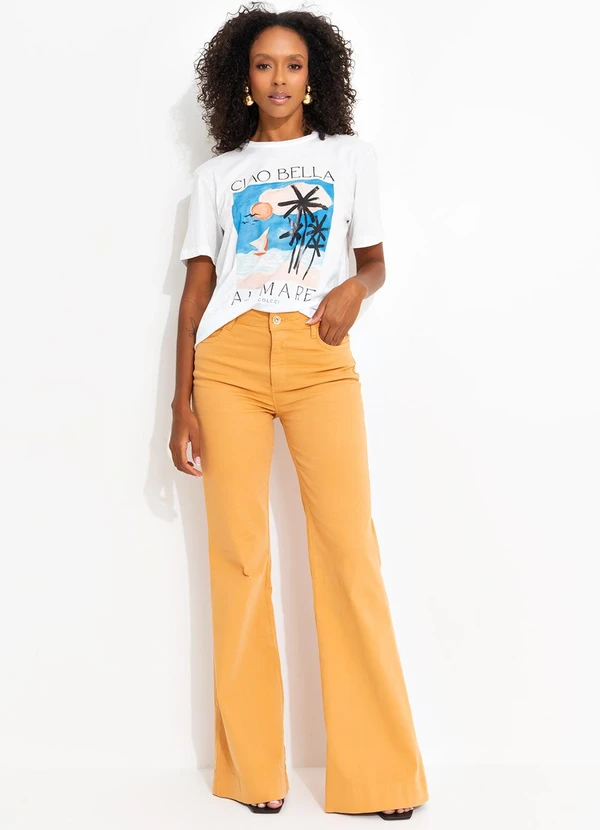 Colcci - Camiseta Estampada Off White 3