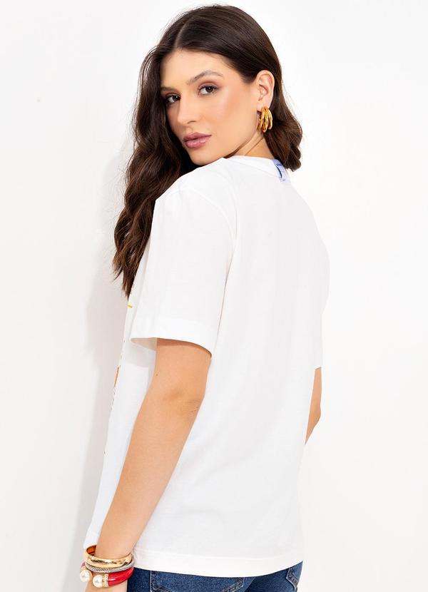 Colcci - Camiseta Estampada Off White 2