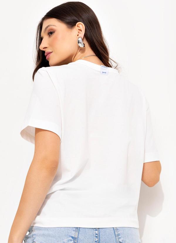 Colcci - Camiseta Estampada Off White 2