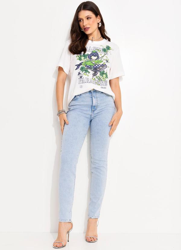 Colcci - Camiseta Estampada Off White 3