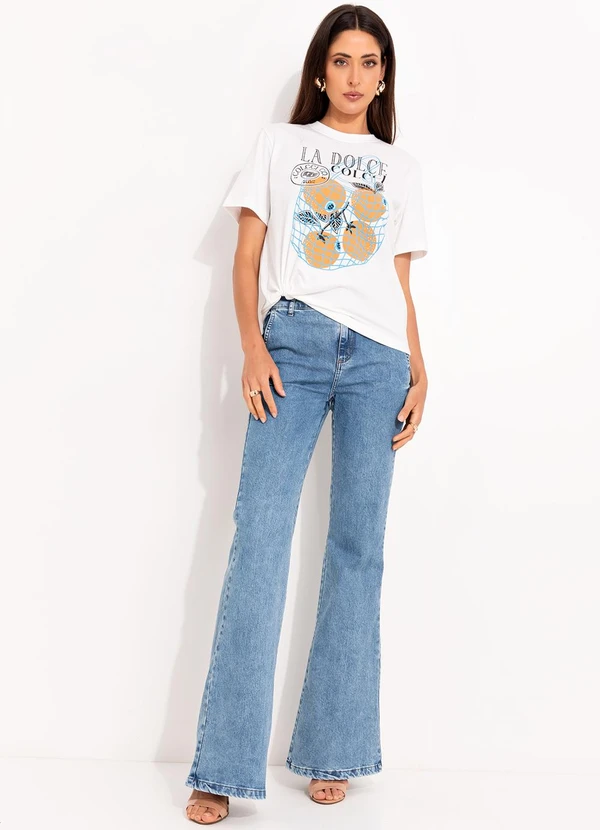 Colcci - Camiseta Estampada Off White 3