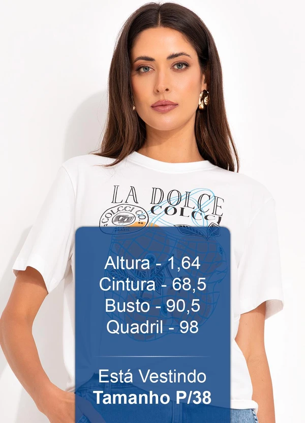 Colcci - Camiseta Estampada Off White 5