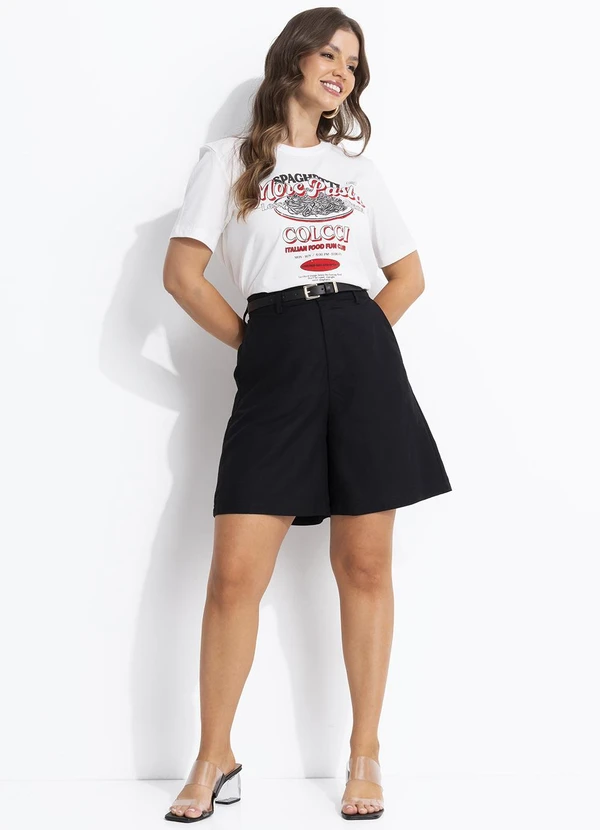 Colcci - Camiseta Estampada Off White 3