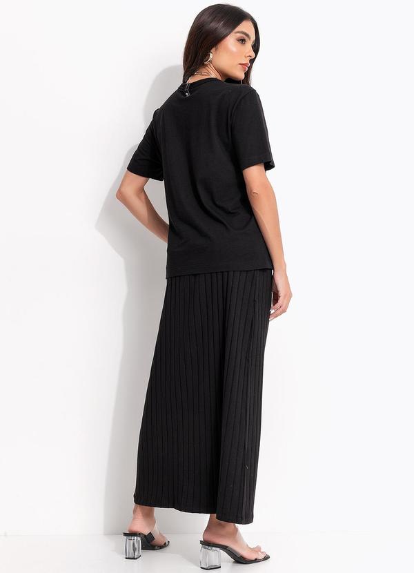 Colcci - Camiseta Estampada Preto 4