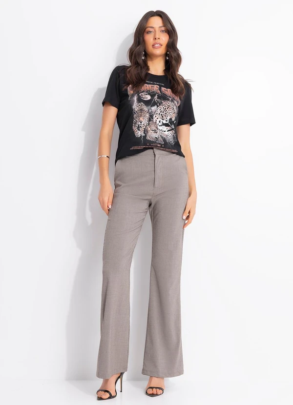 Colcci - Camiseta Estampada Preto 3