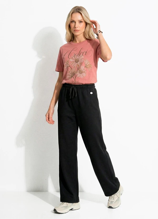 Colcci - Camiseta Estampada Rosa 3