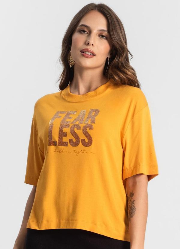 Endless - Camiseta Feminina Amarelo