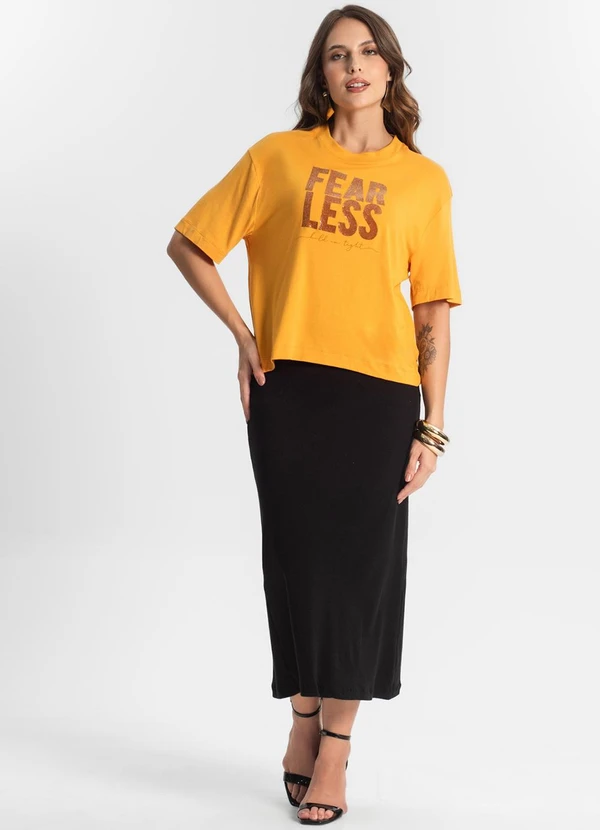 Endless - Camiseta Feminina Amarelo 3