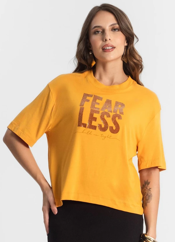 Endless - Camiseta Feminina Amarelo 4