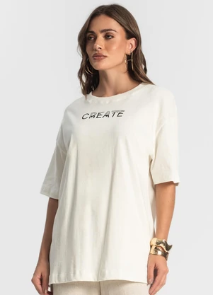 Endless - Camiseta Feminina Bege - ENDLESS