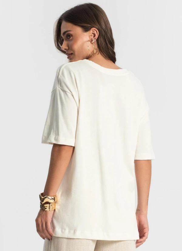 Endless - Camiseta Feminina Bege 2