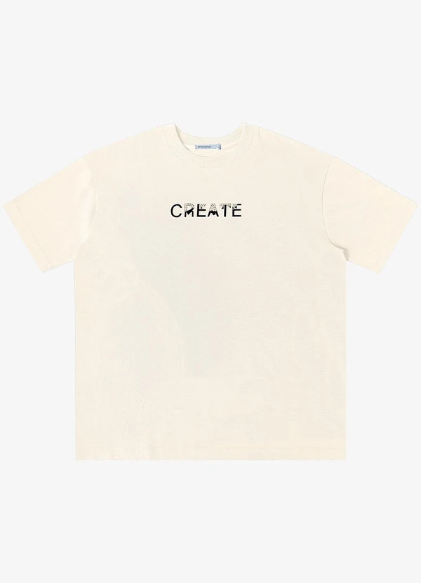 Endless - Camiseta Feminina Bege 5