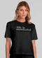 Dianna - Camiseta Feminina com Estampa e Rebite Preto - variação: Preto