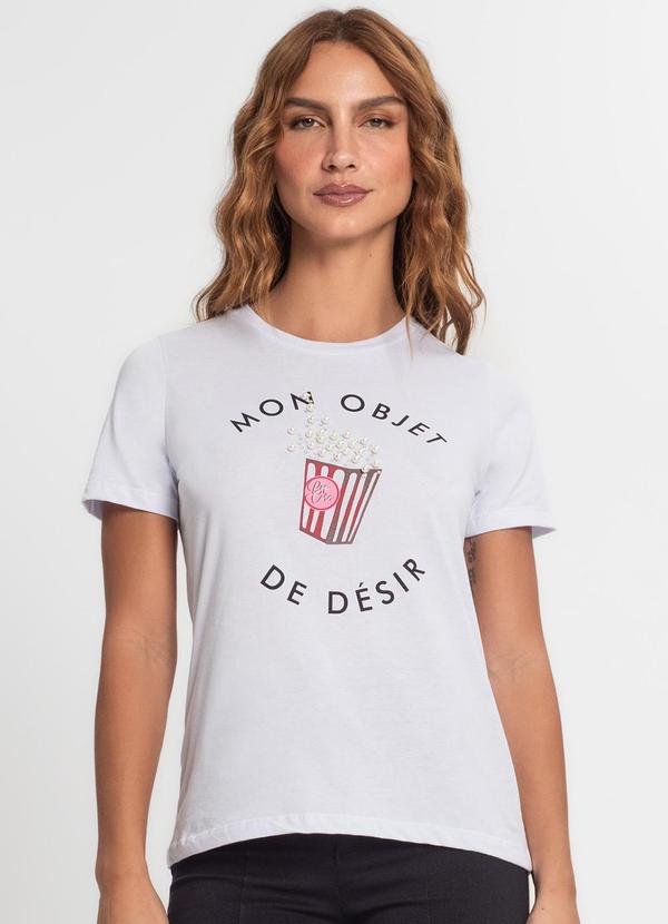 Endless - Camiseta Feminina em Meia Malha Branco 4