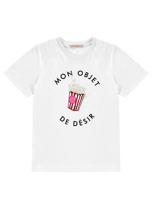 Endless - Camiseta Feminina em Meia Malha Branco 5