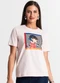 Rovitex - Camiseta Feminina em Meia Malha Rosa - variação: Rosa