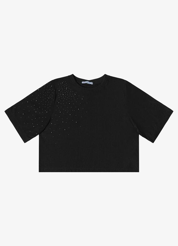 Endless - Camiseta Feminina Manga Curta Preto 3