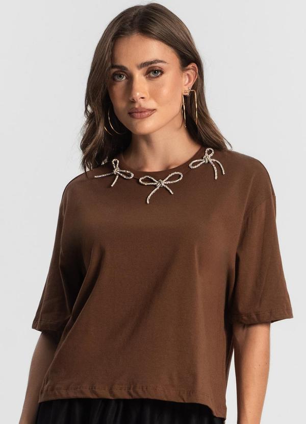 Endless - Camiseta Feminina Marrom