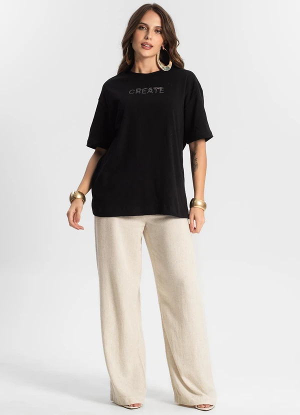 Endless - Camiseta Feminina Preto 3