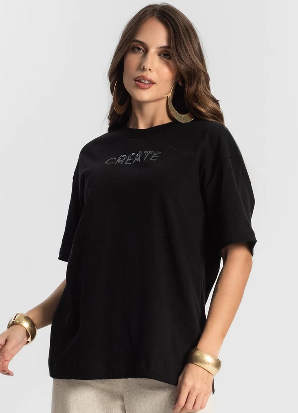 Endless - Camiseta Feminina Preto 4