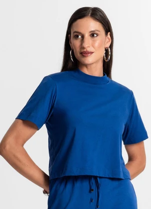 Rovitex - Camiseta Feminina Azul - ROVITEX