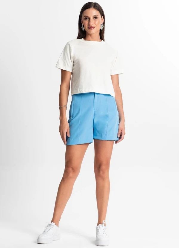 Rovitex - Camiseta Feminina Bege 3