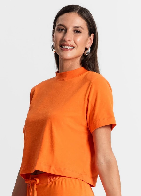 Rovitex - Camiseta Feminina Laranja 2
