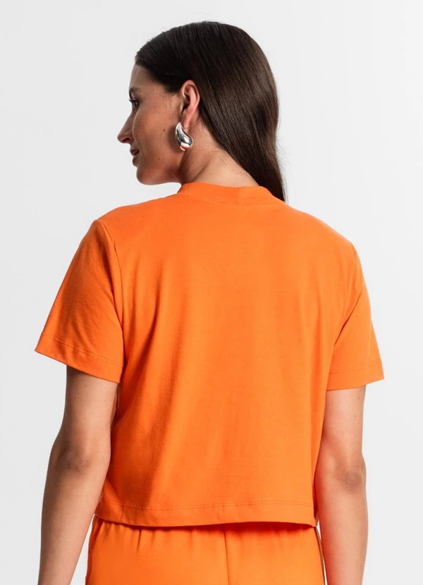 Rovitex - Camiseta Feminina Laranja 3