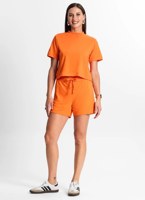 Rovitex - Camiseta Feminina Laranja 4