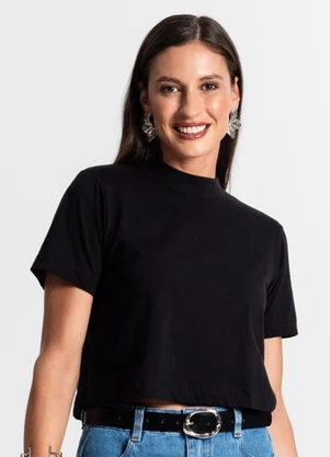 Rovitex - Camiseta Feminina Preto - ROVITEX