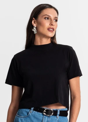 Rovitex - Camiseta Feminina Preto - ROVITEX
