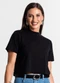 Rovitex - Camiseta Feminina Laranja - variação: Preto