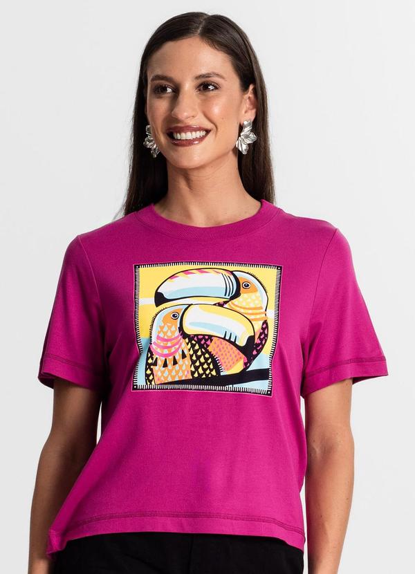 Rovitex - Camiseta Feminina Roxo